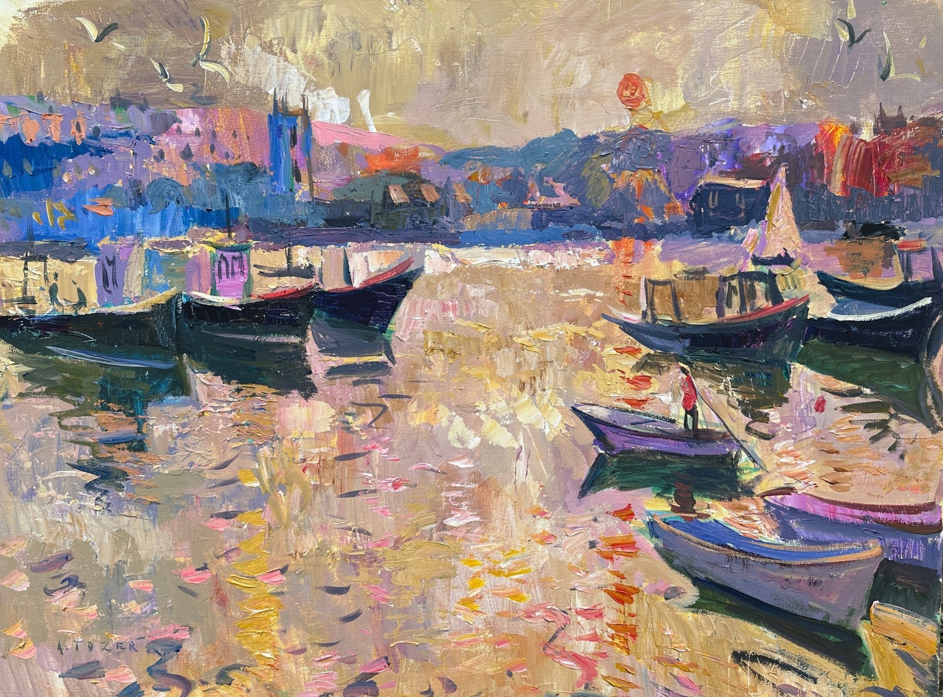 Colours of the Sun, St Ives - Andrew Tozer - Beside The Wave