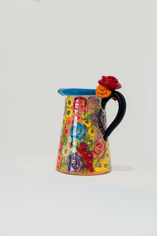 Conical Rose Jug - Mary - Rose Young - Beside The Wave