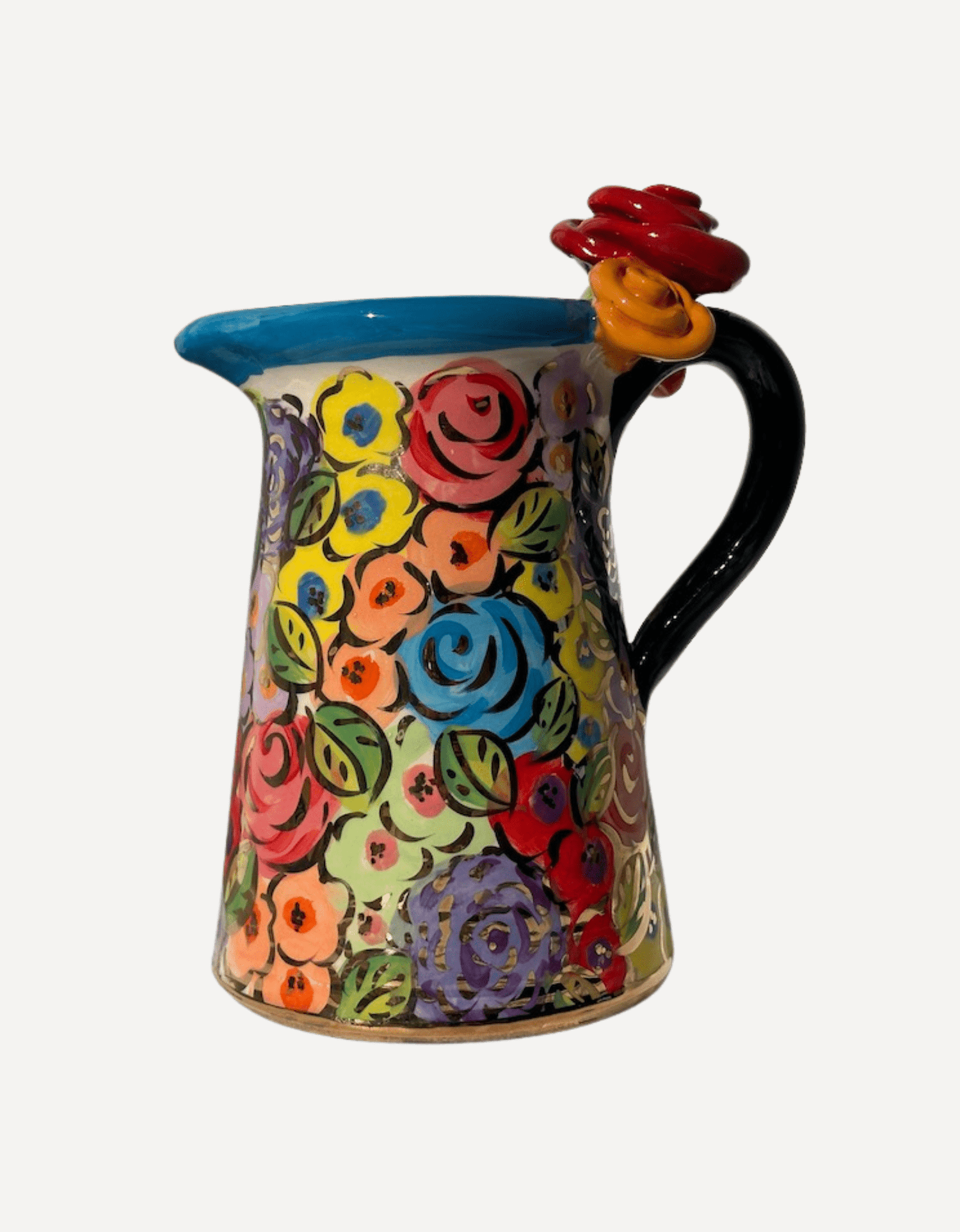 Conical Rose Jug - Mary - Rose Young - Beside The Wave