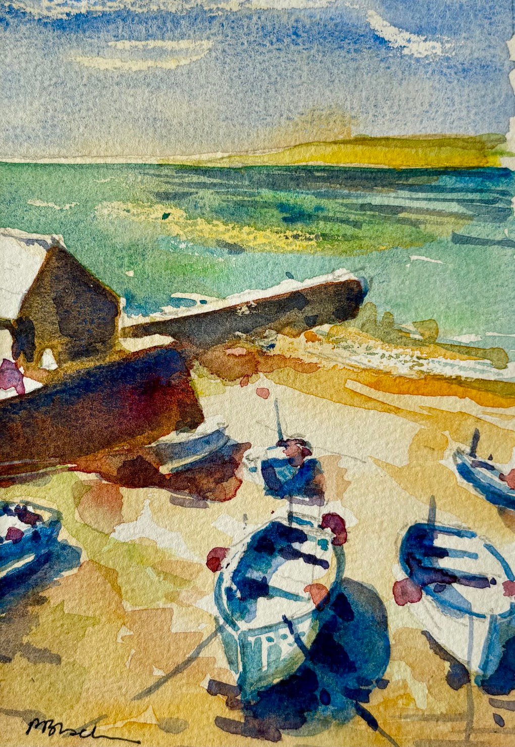 Cornwall Harbour - Peter Blodau - Beside The Wave