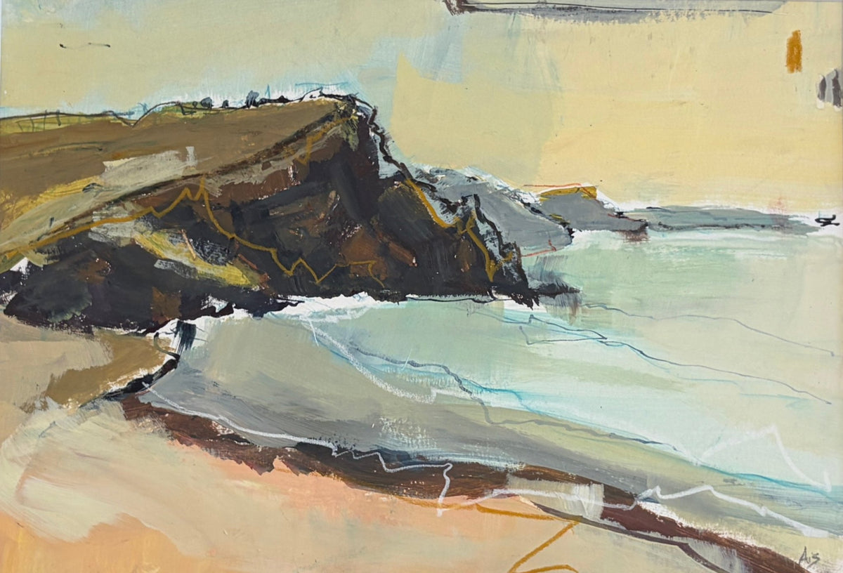Cornwall's Softness-Aisleigh Anne-Beside The Wave