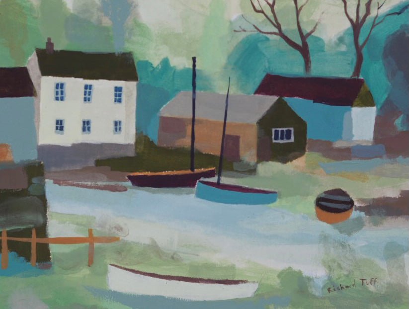 Cottage at Lerryn Creek - Richard Tuff - Beside The Wave