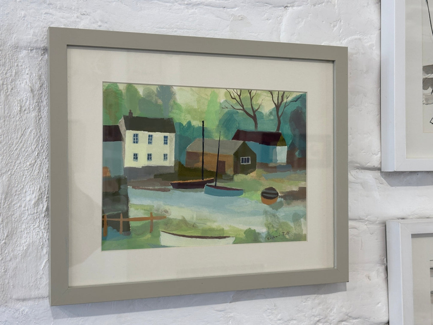 Cottage at Lerryn Creek - Richard Tuff - Beside The Wave