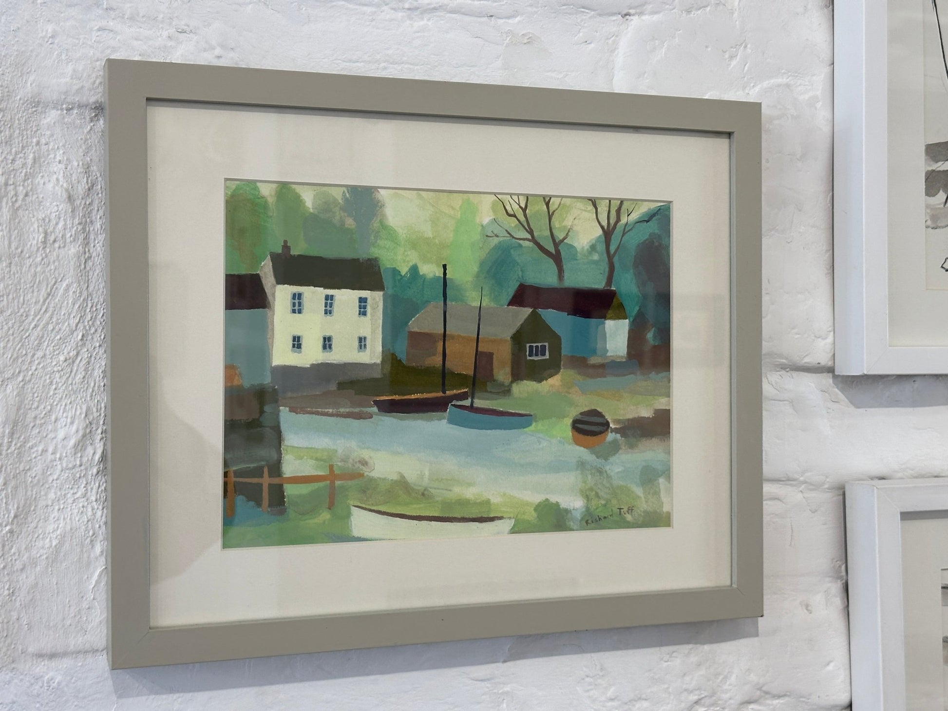 Cottage at Lerryn Creek - Richard Tuff - Beside The Wave