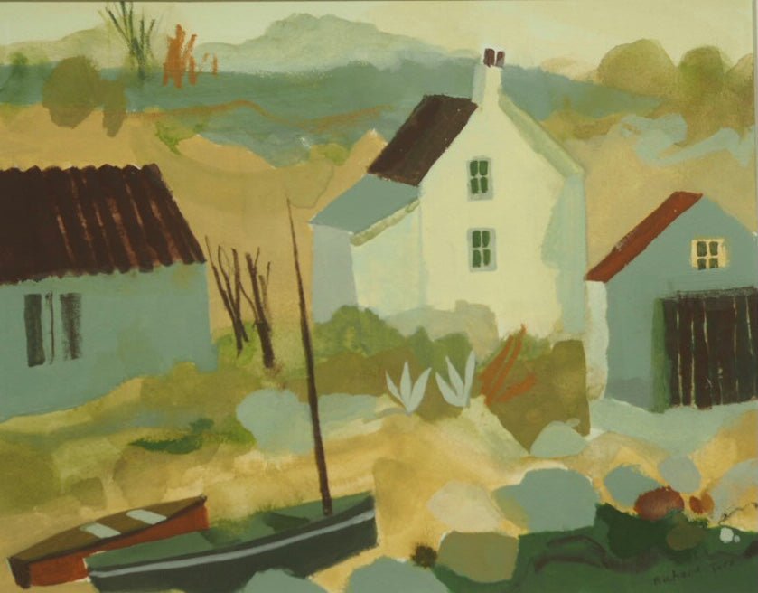 Cottages at Penberth - Richard Tuff - Beside The Wave