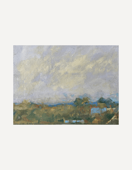 Cottages Near Helford - Benjamin Warner - Beside The Wave