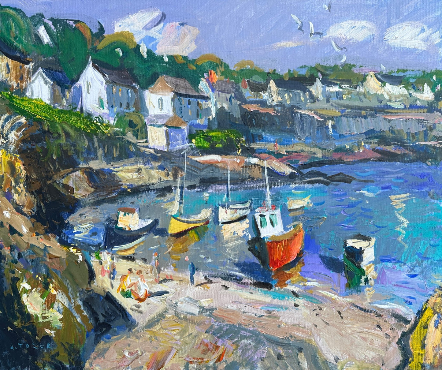 Coverack Sunshine - Andrew Tozer - Beside The Wave