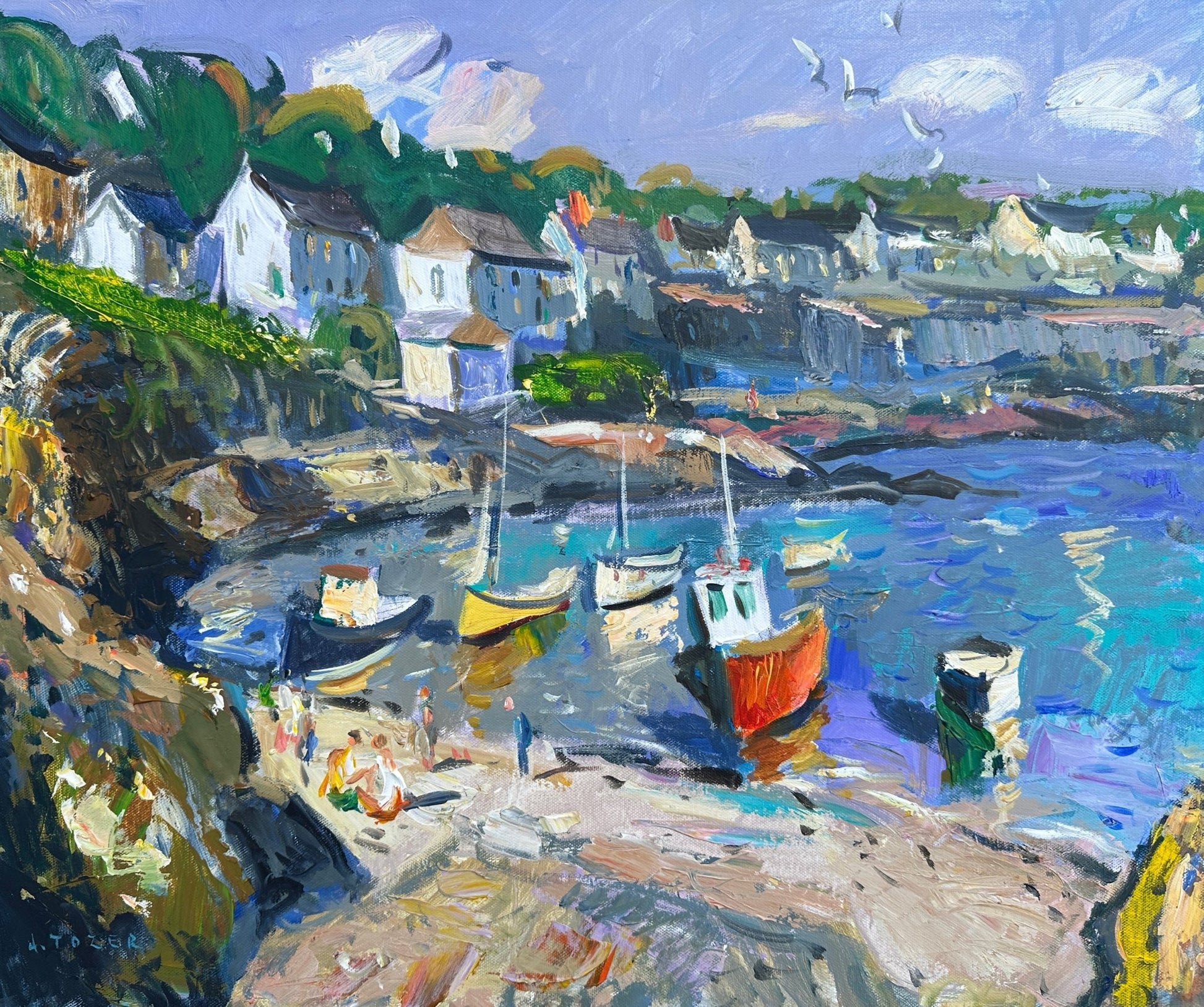 Coverack Sunshine - Andrew Tozer - Beside The Wave