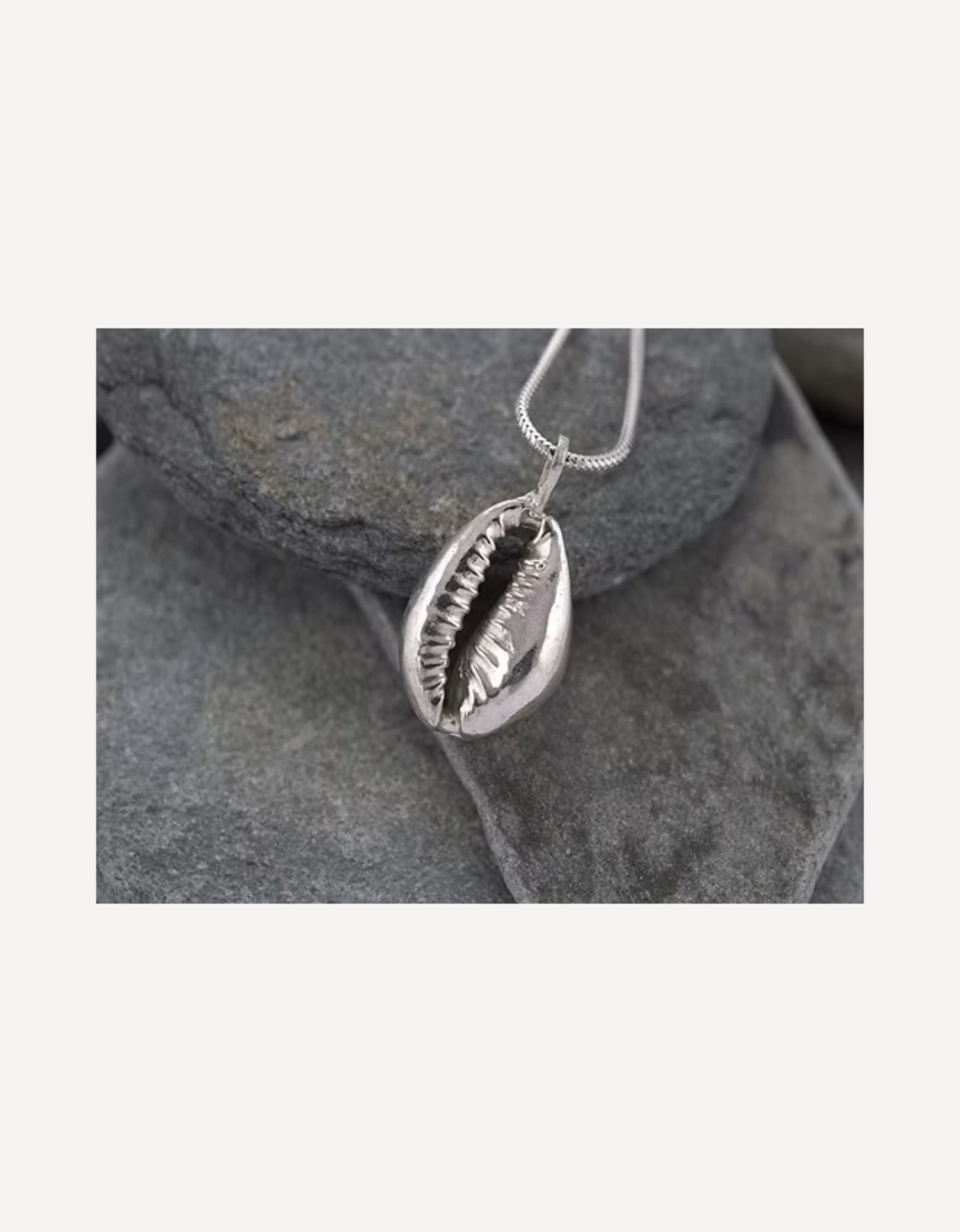 Cowrie III pendant - Emily Nott - Bower - Beside The Wave