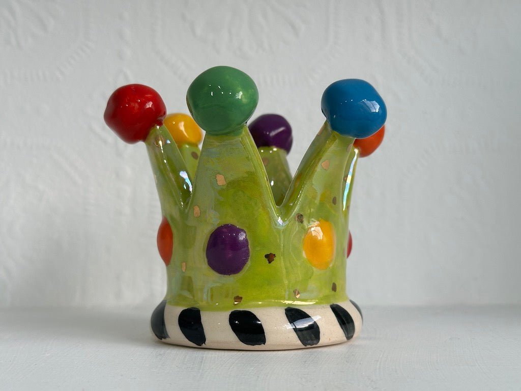 Crown Candleholder - Mary - Rose Young - Beside The Wave