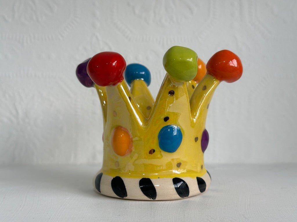 Crown Candleholder - Mary - Rose Young - Beside The Wave