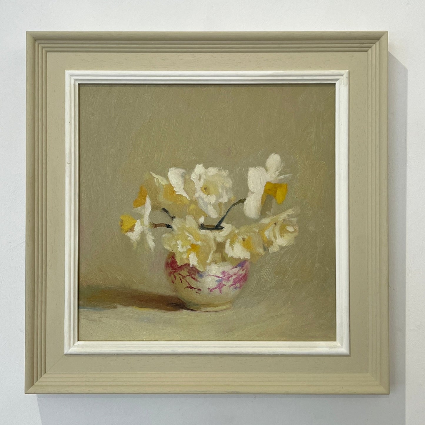 Daffodils in a Pink Pot - Johnty Robinson - Beside The Wave