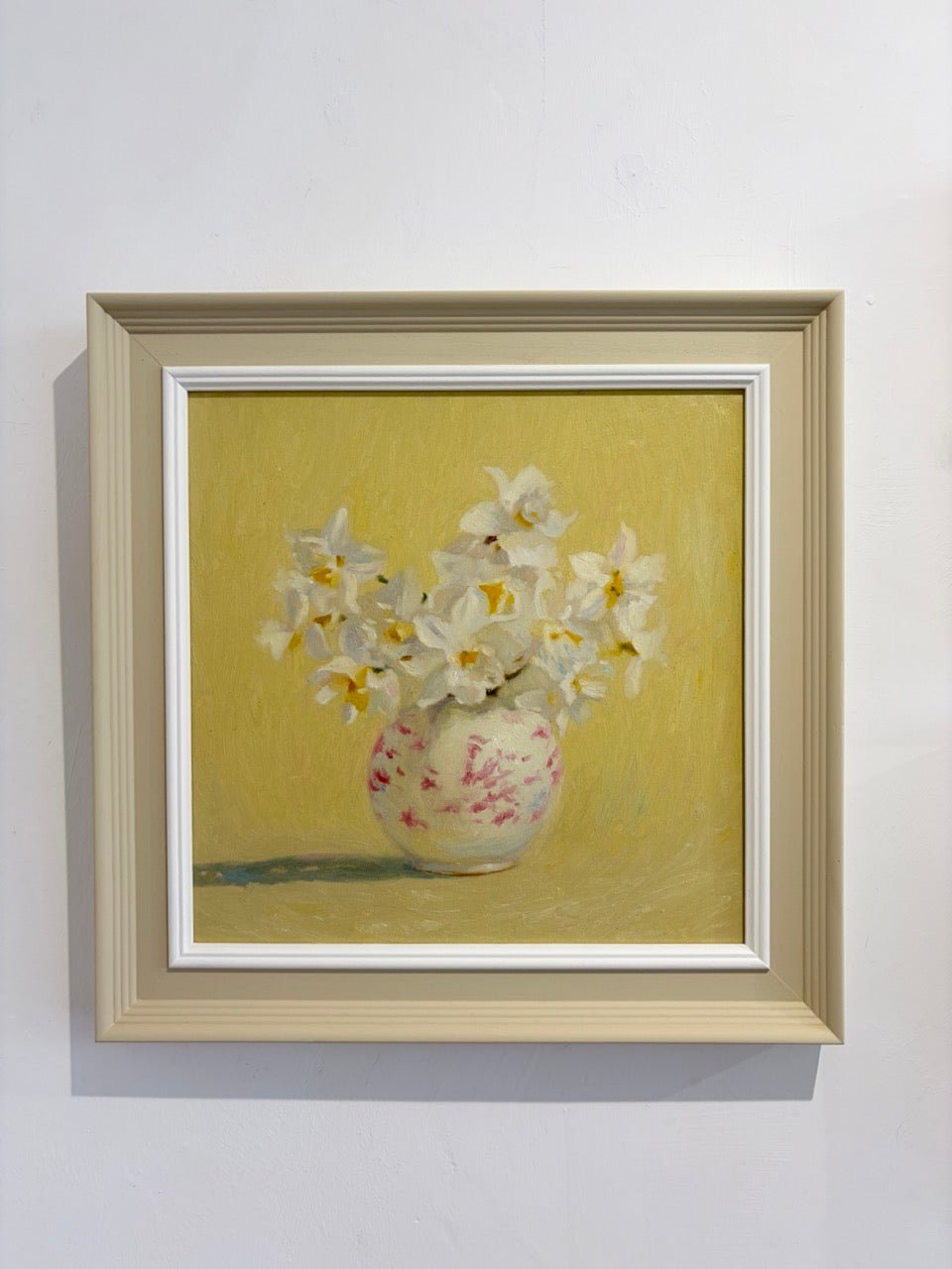 Daffodils in a Pink Pot-Johnty Robinson-Beside The Wave