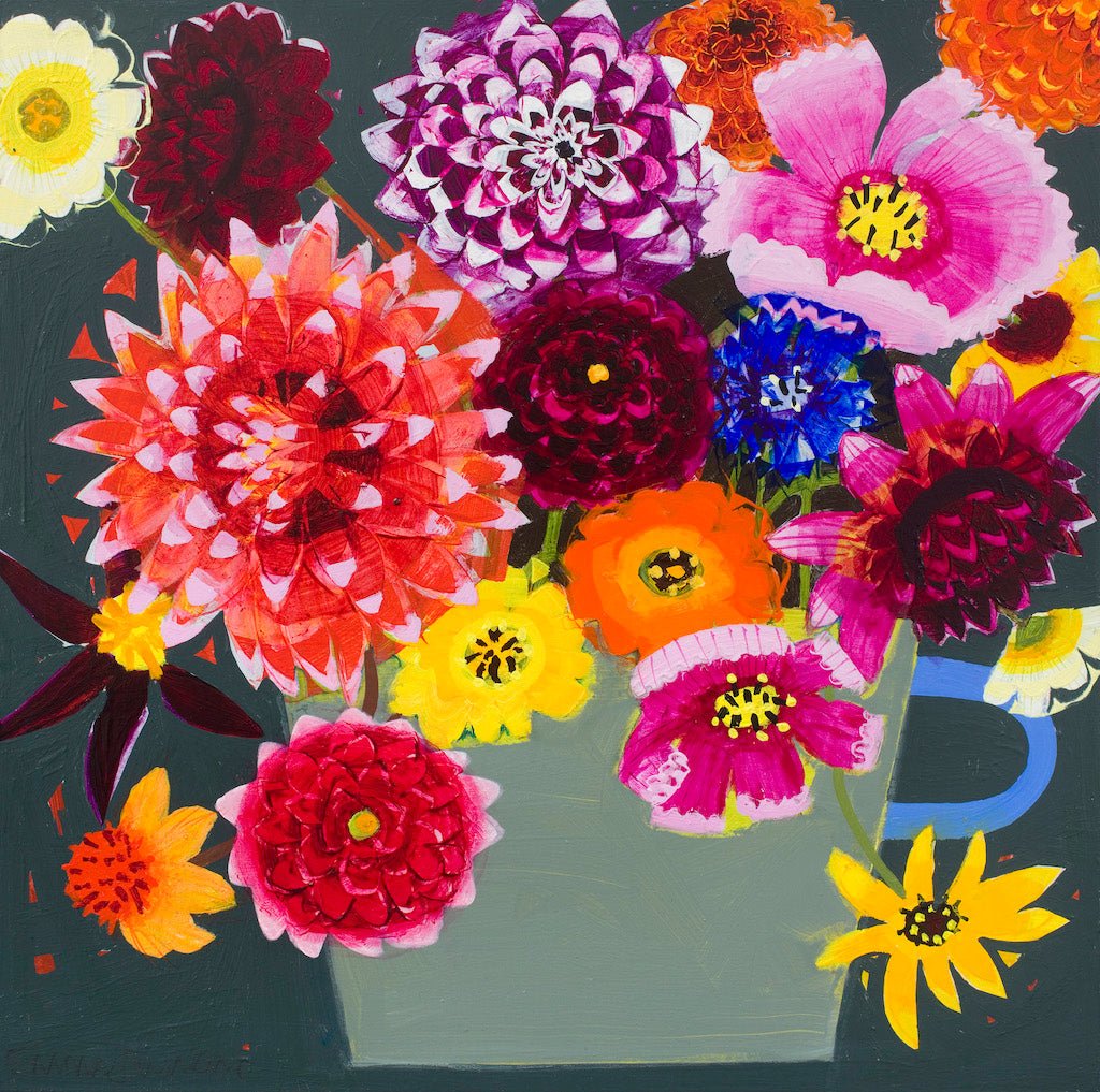 Dahlia's and Friends - Emma Dunbar - Beside The Wave