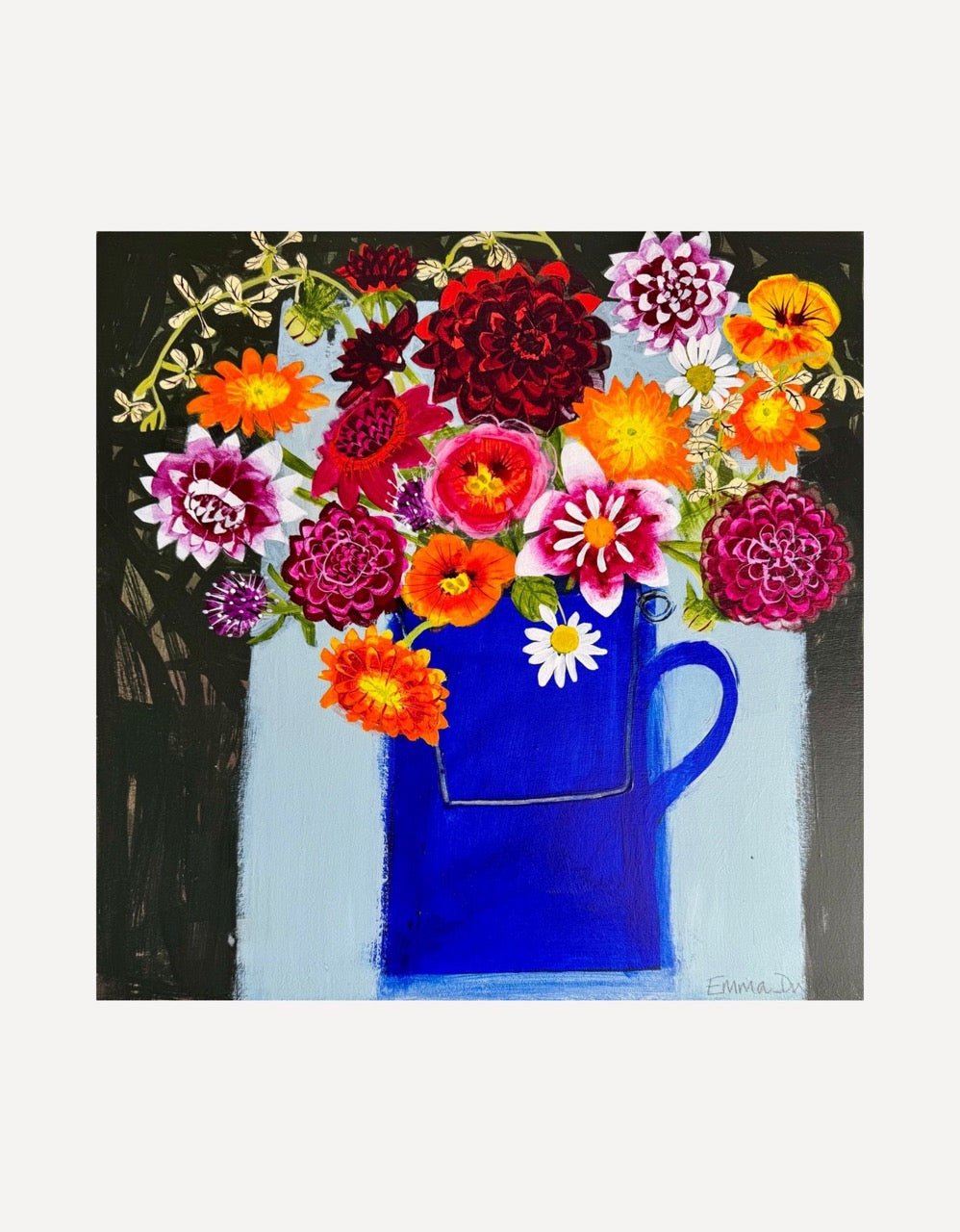 Dahlias are back-Emma Dunbar-Beside The Wave