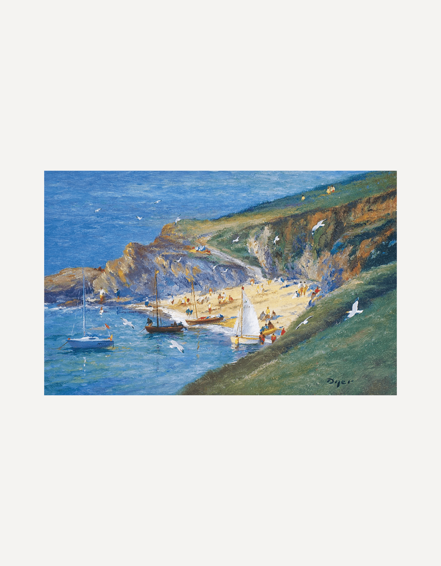 Day Trip to the Beach - Ted Dyer - Beside The Wave