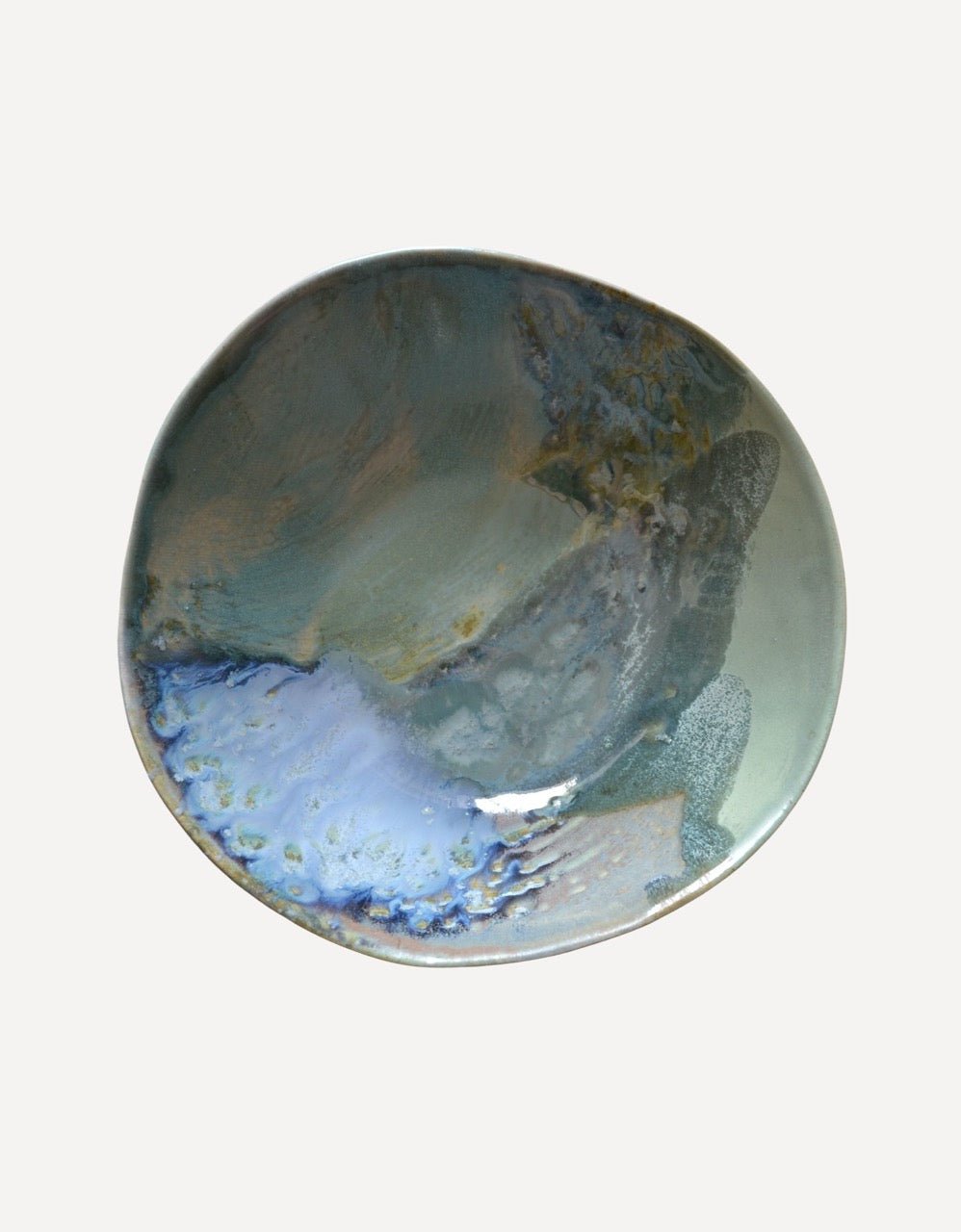 Deep Bowl (Blue Wave II)-Lucia Fraser-Beside The Wave