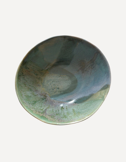 Deep Bowl (Sea Green)-Lucia Fraser-Beside The Wave