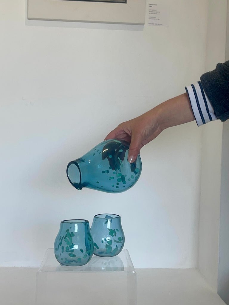 Dotty Carafe and Tumbler Set - Louisa Raven - Beside The Wave