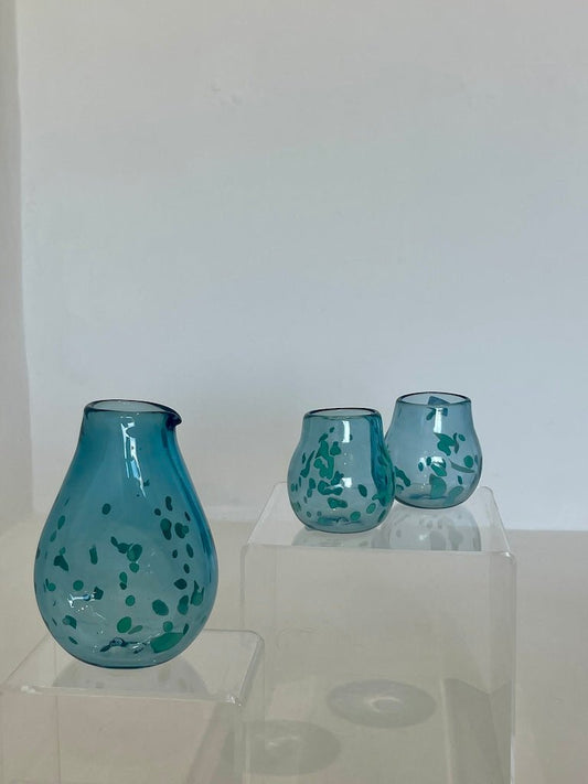 Dotty Carafe and Tumbler Set - Louisa Raven - Beside The Wave