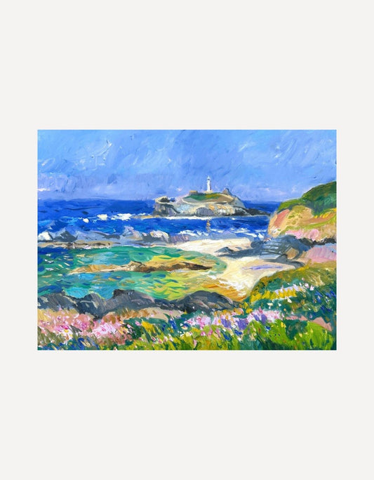Early Summer at Godrevy-Andrew Tozer-Beside The Wave