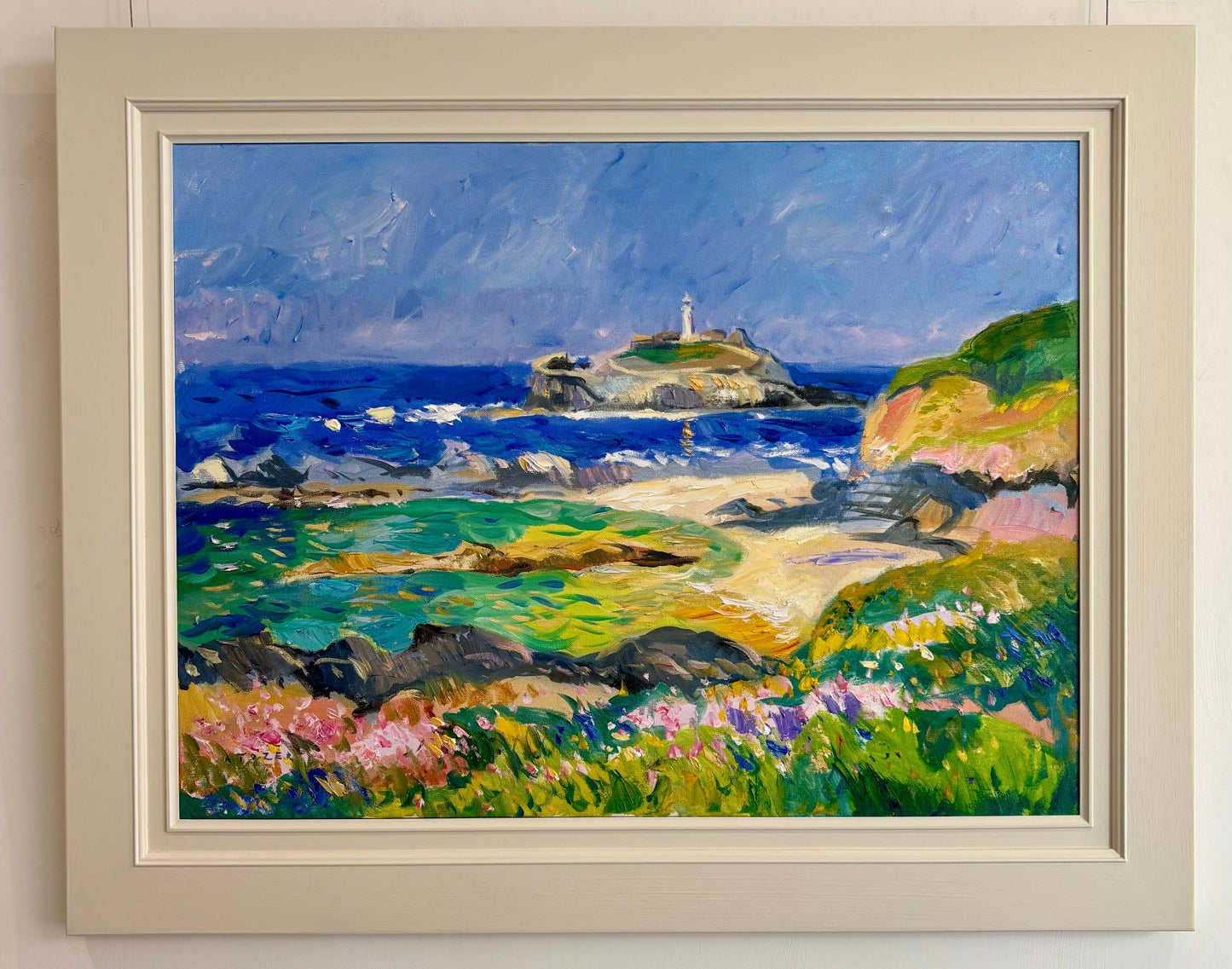 Early Summer at Godrevy-Andrew Tozer-Beside The Wave