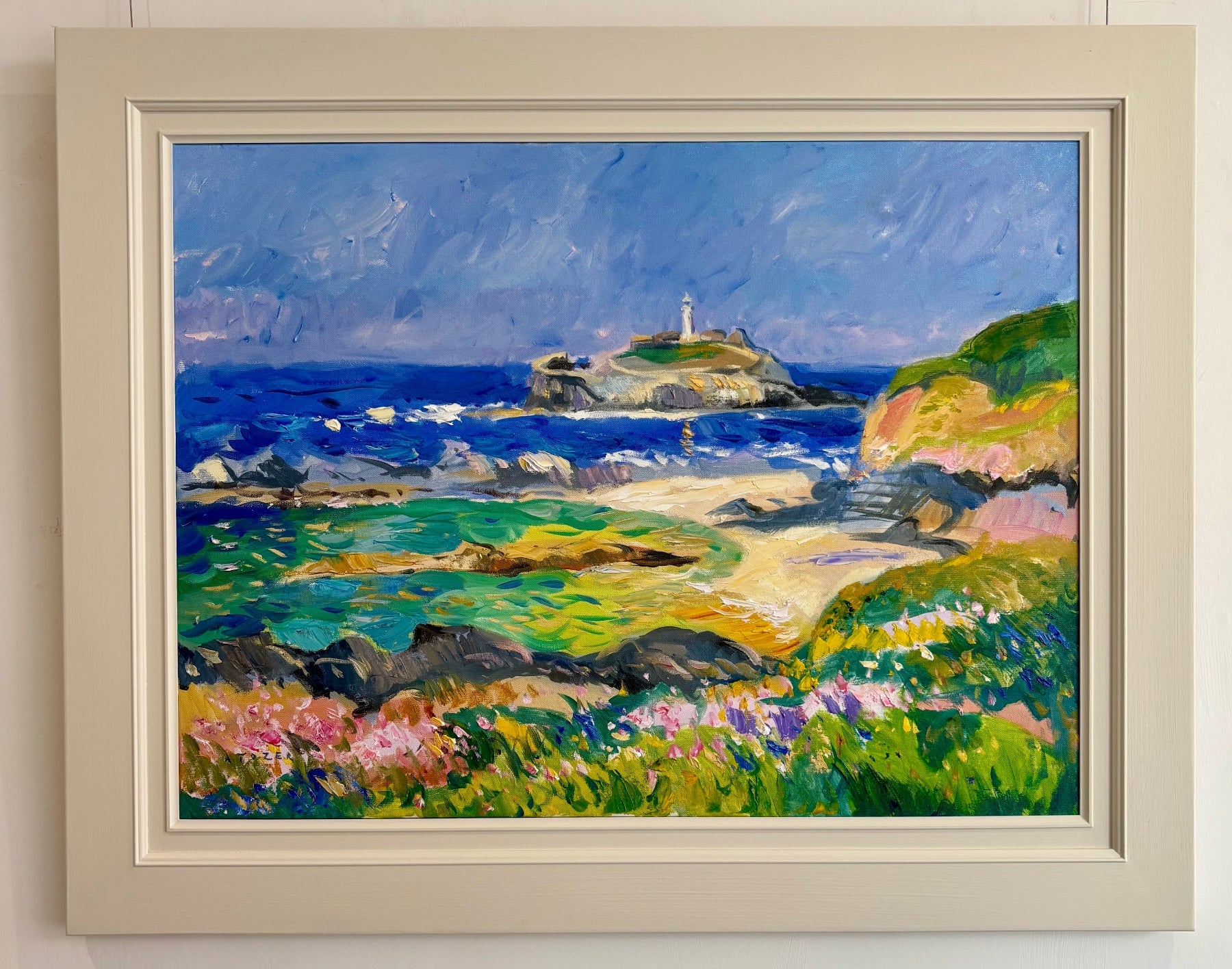 Early Summer at Godrevy-Andrew Tozer-Beside The Wave