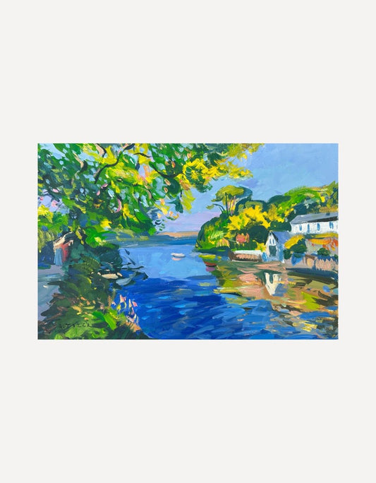 Early Summer Colours, Helford Village-Andrew Tozer-Beside The Wave