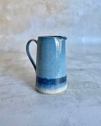 Tall Jug (Sea Foam)