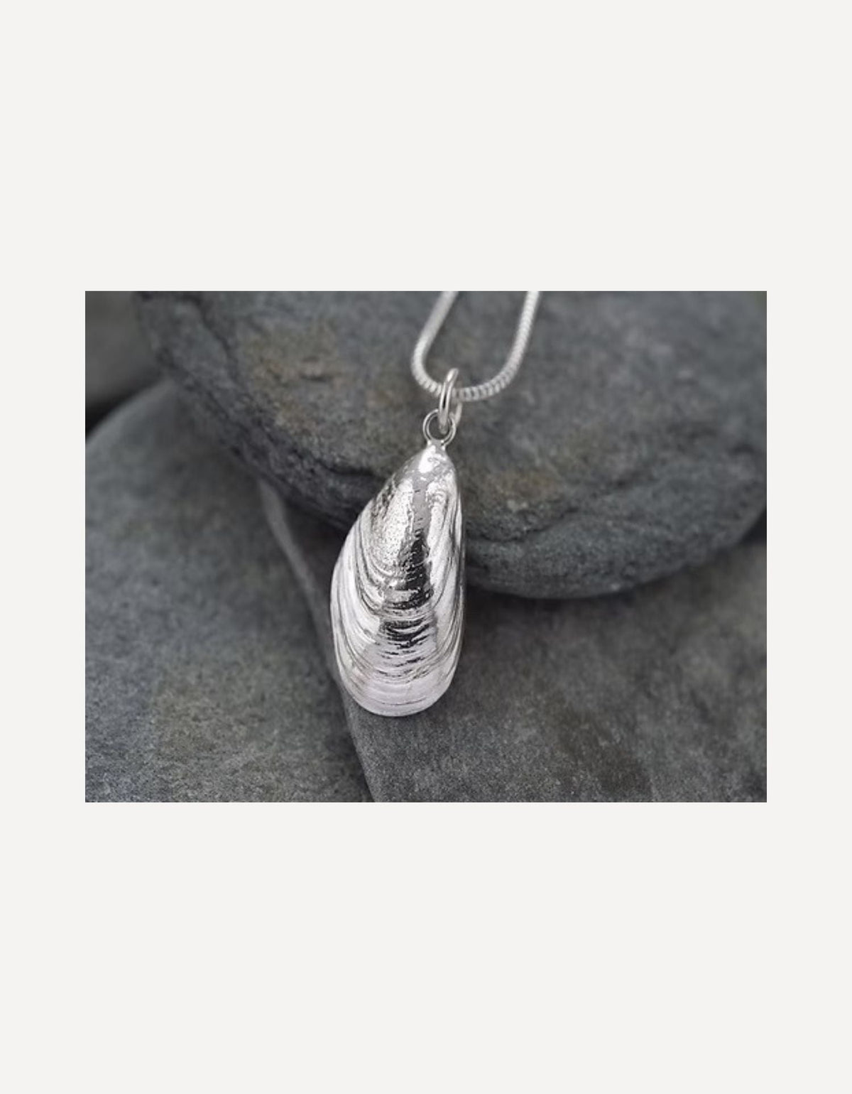 Epphaven Mussel Charm (Small)-Emily Nott-Bower-Beside The Wave