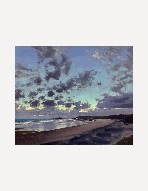 Evening sky, Godrevy - Mike Hindle - Beside The Wave