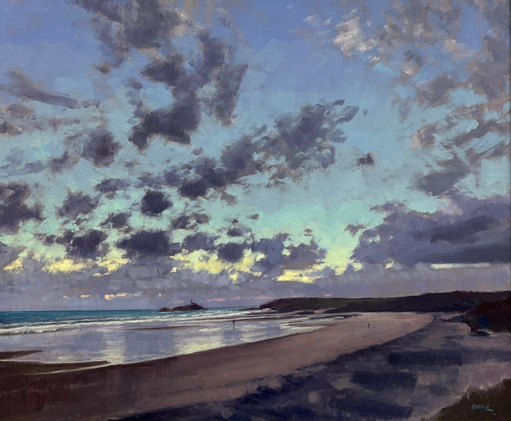 Evening sky, Godrevy - Mike Hindle - Beside The Wave