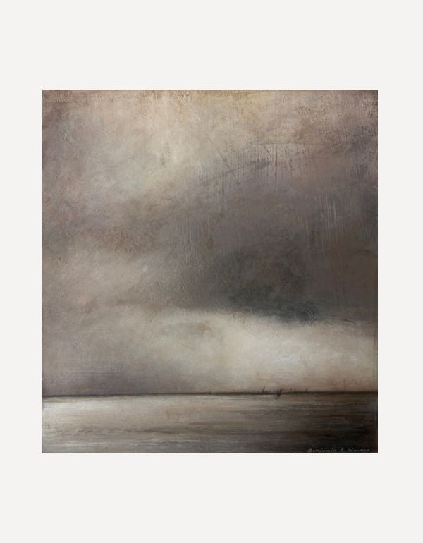 Falmouth Bay, Approaching Rain-Benjamin Warner-Beside The Wave