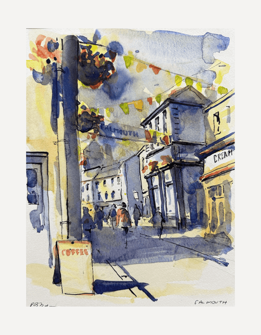 Falmouth Church Street - Peter Blodau - Beside The Wave