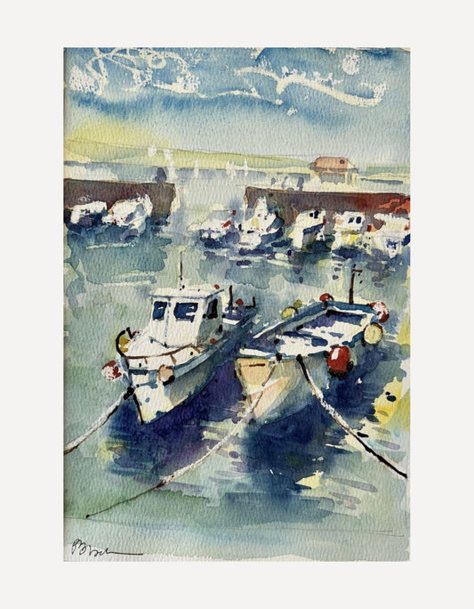 Falmouth Harbour Morning - Peter Blodau - Beside The Wave