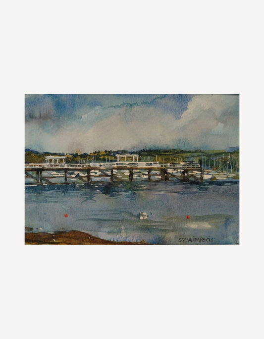 Falmouth up the River - Sarah Wimperis - Beside The Wave