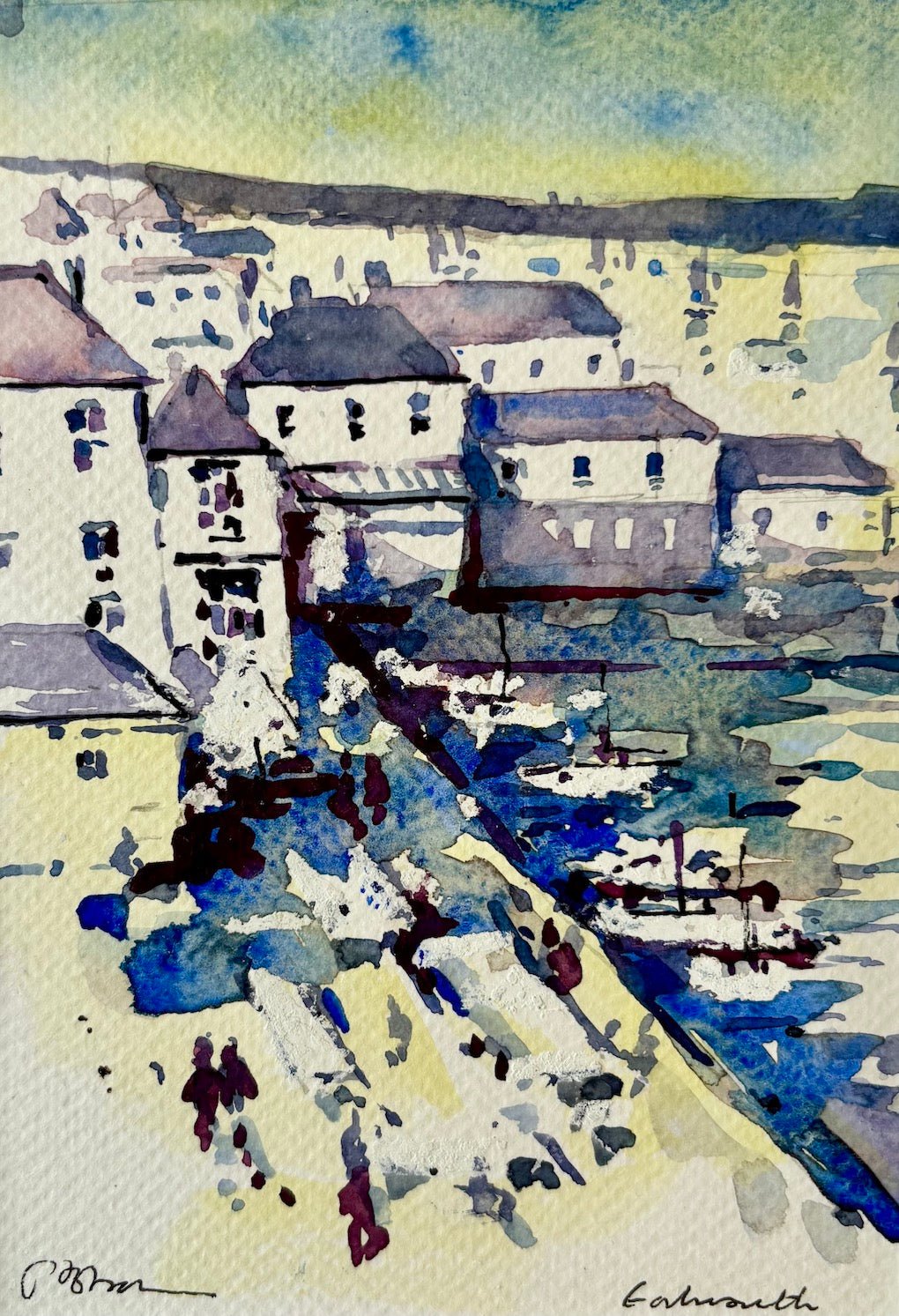 Falmouth View - Peter Blodau - Beside The Wave