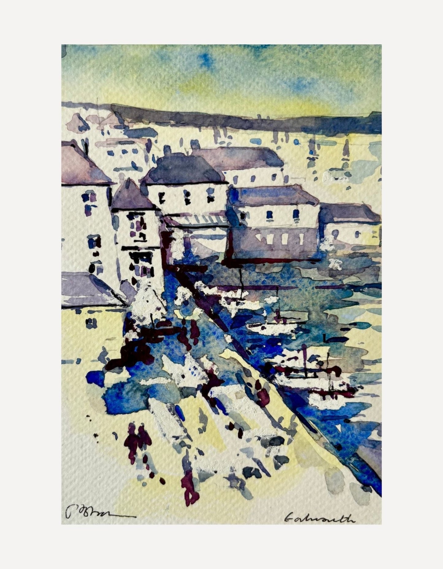 Falmouth View - Peter Blodau - Beside The Wave