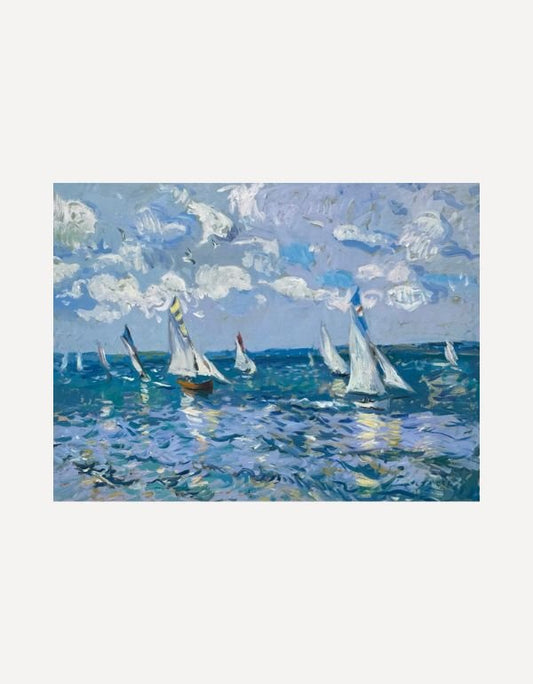 Falmouth Working Boats Racing - Andrew Tozer - Beside The Wave