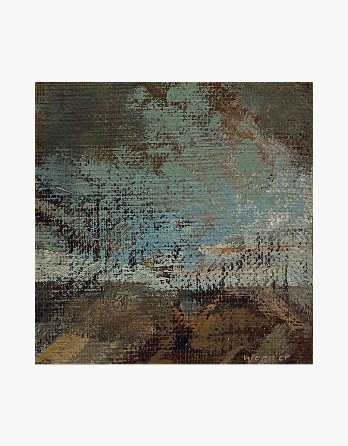 Fields Above the Helford - Benjamin Warner - Beside The Wave