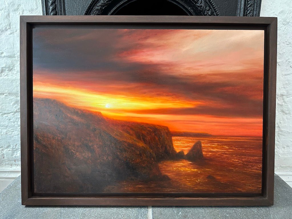 Fire Sky at Lion Rock - Hazel Ashe - Beside The Wave