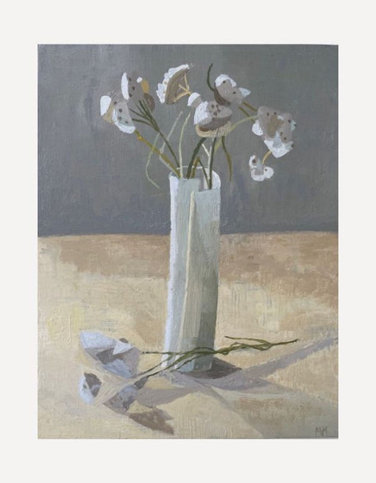 Flowers from Potager I - Mary Mabbutt - Beside The Wave