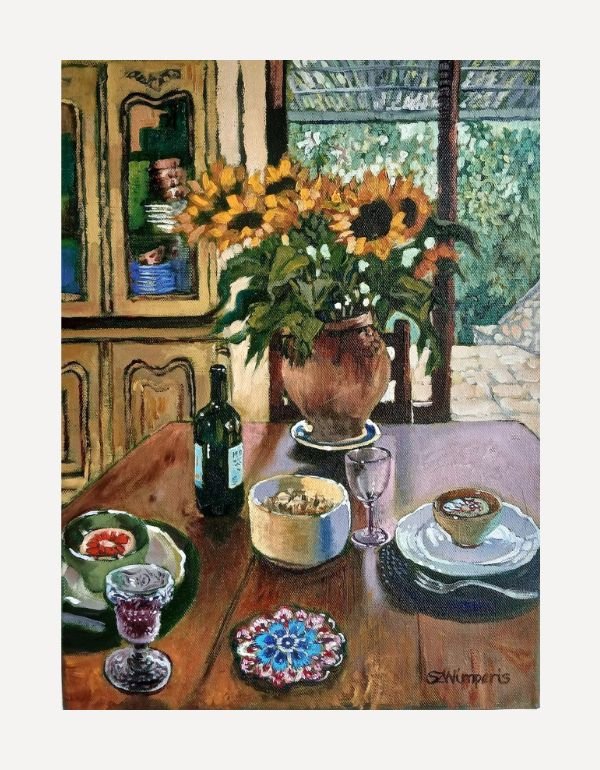 Flowers from the Market - Sarah Wimperis - Beside The Wave