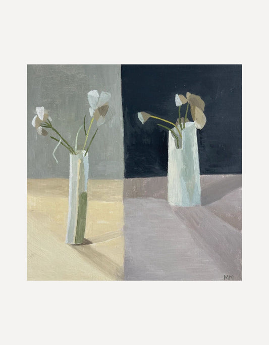 Flowers from the Potager Garden III - Mary Mabbutt - Beside The Wave