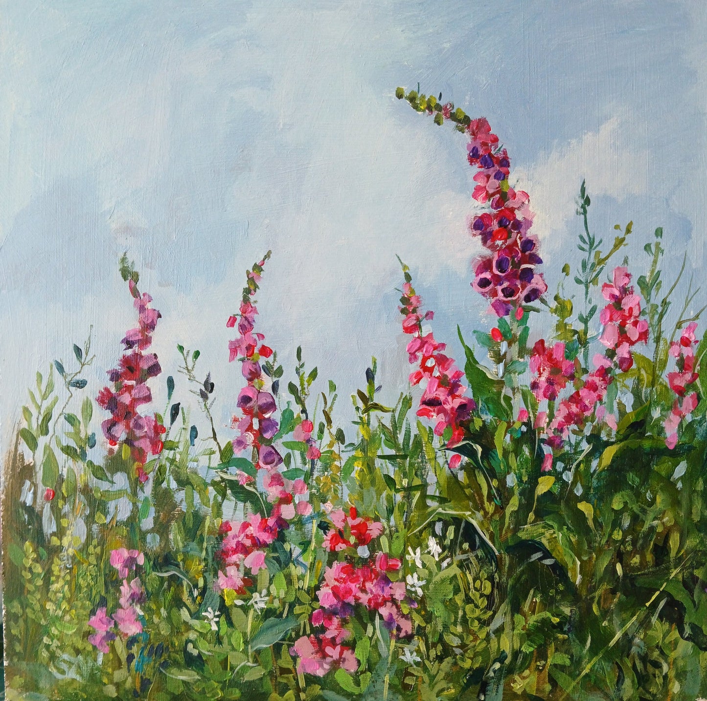 Foxgloves - Sarah Wimperis - Beside The Wave