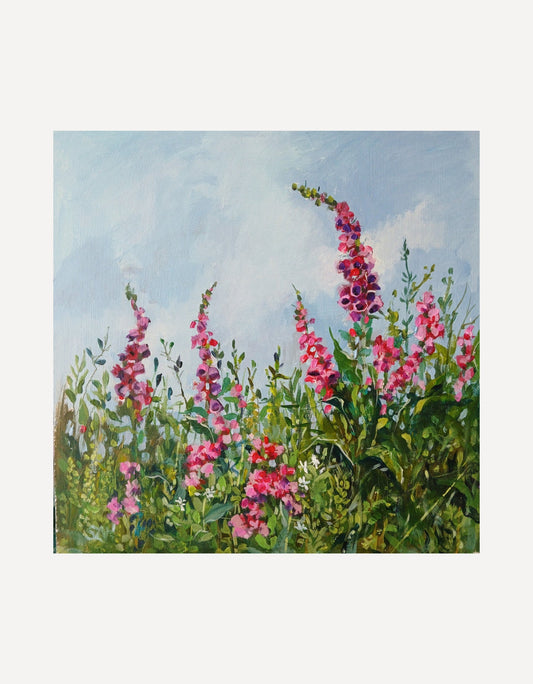 Foxgloves - Sarah Wimperis - Beside The Wave