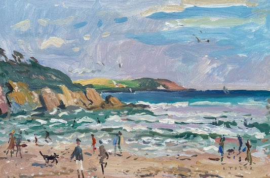 Fun at Maenporth - Andrew Tozer - Beside The Wave