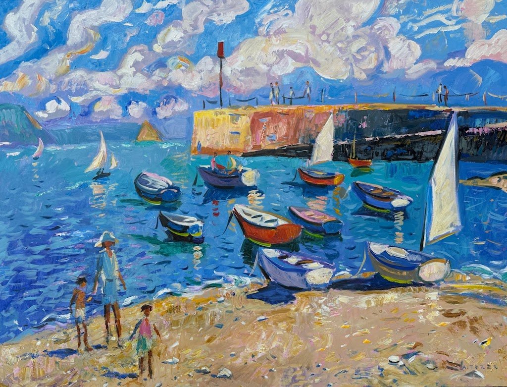 Fun in the Sun, Portscatho - Andrew Tozer - Beside The Wave