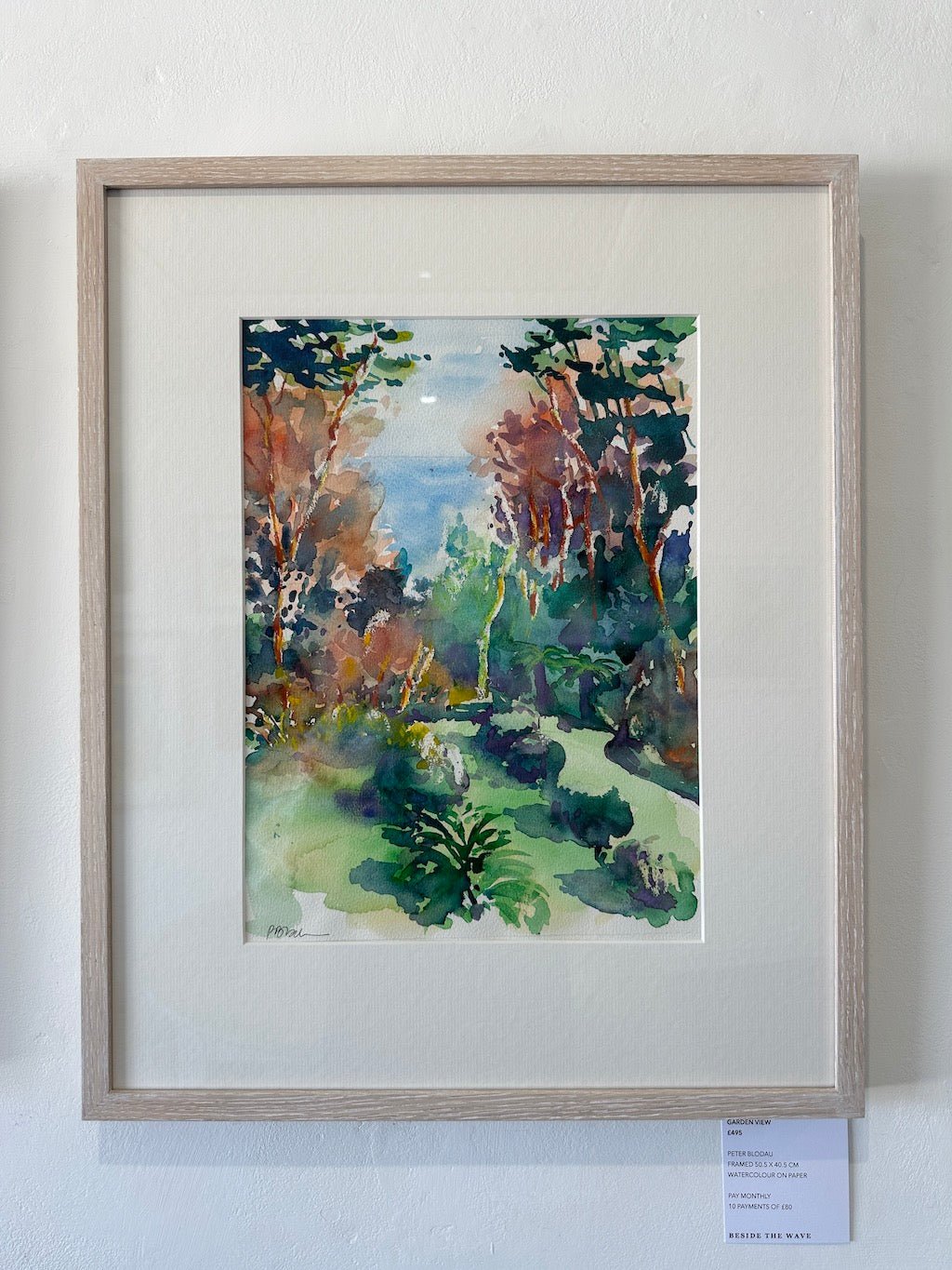 Garden View - Peter Blodau - Beside The Wave