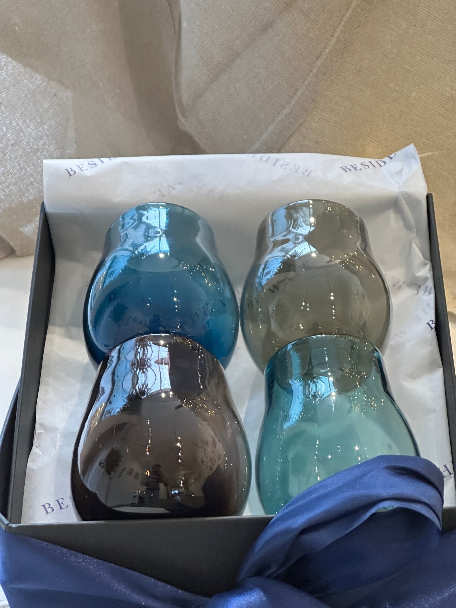 Gift Set Tumblers (Plain) - Louisa Raven - Beside The Wave